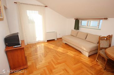 Living room Podstrana, Living room u smještaju tipa apartment, dostupna klima i WIFI.