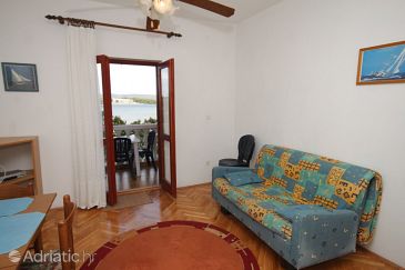 Living room Mrljane, Living room u smještaju tipa apartment, WIFI.