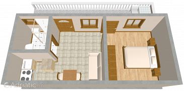 Apartment A-851-a - Apartments Drage (Biograd) - 851