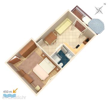 Ferienwohnung A-860-e - Ferienwohnungen Biograd na Moru (Biograd) - 860
