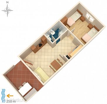 Apartment A-8623-b - Apartments Seget Vranjica (Trogir) - 8623