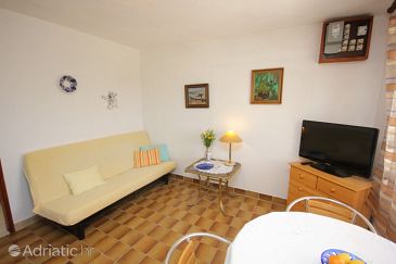 Living room Nečujam, Living room u smještaju tipa apartment, dostupna klima i dopusteni kucni ljubimci.