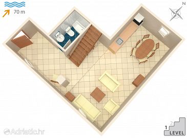 Apartment A-8723-a - Apartments Stari Grad (Hvar) - 8723