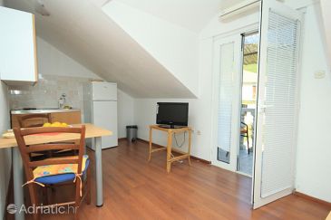 Dining room Komiža, Dining room u smještaju tipa studio-apartment, dostupna klima, dopusteni kucni ljubimci i WIFI.