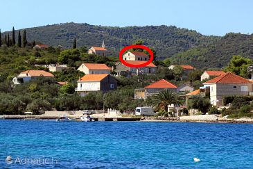 Property - Apartments 9329 Property Lumbarda (Korčula) - Accommodation 9329 - Apartments with pebble beach.