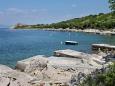 Nearest beach Beach in Omišalj, Krk.